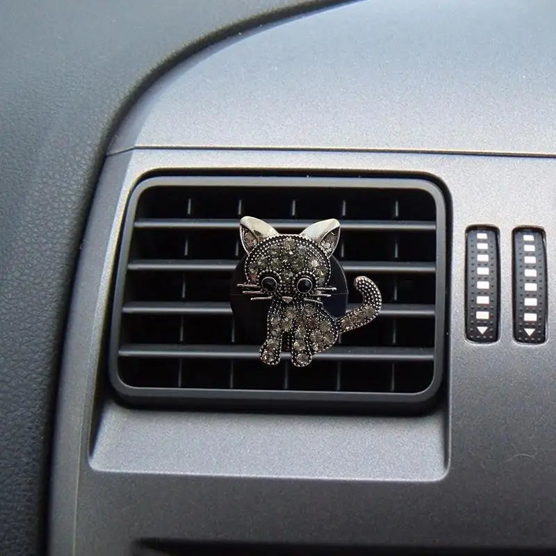 Diamond Cat Car Air Freshener
